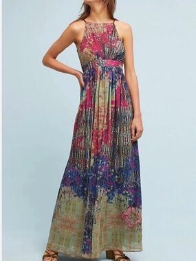 Anthropologie Bhanuni by Jyoti Maxi Dress, 
Size Medium